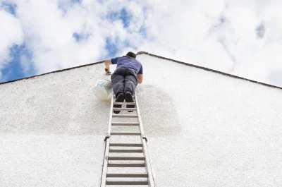 Peinture extérieure à Pleumartin — façades et ravalement